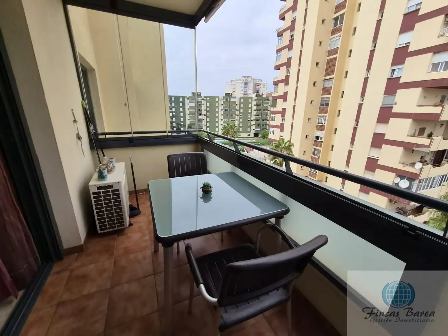 Balcony of Flat for sale in Fuengirola  with Air Conditioner, Terrace and Community pool