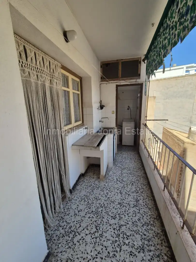 Terrassa de Apartament en venda en Villajoyosa / La Vila Joiosa amb Aire condicionat, Jardí privat i Terrassa
