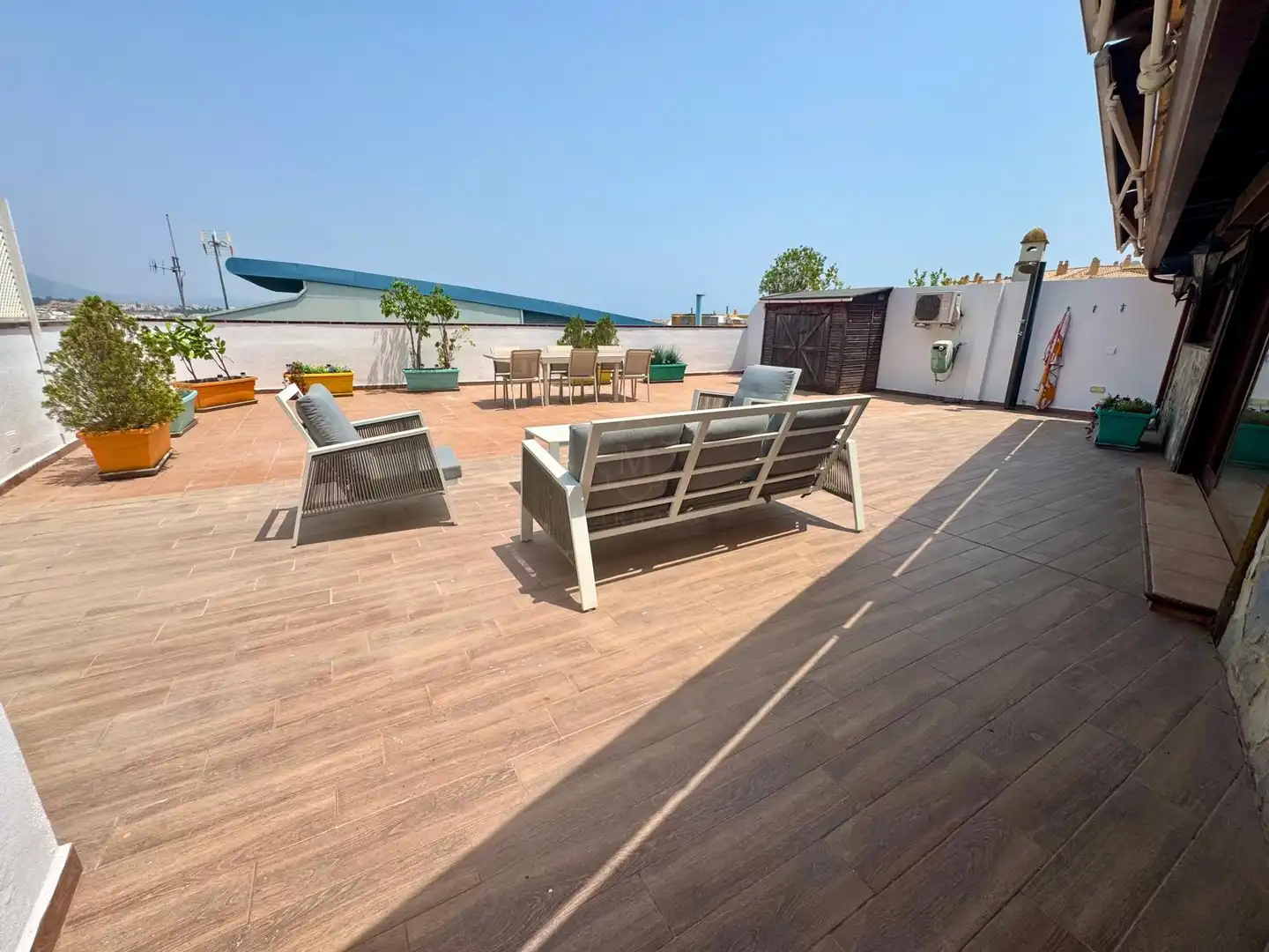 Terrace of Apartments for rent in Marbella  with Air Conditioner, Terrace and Furnished