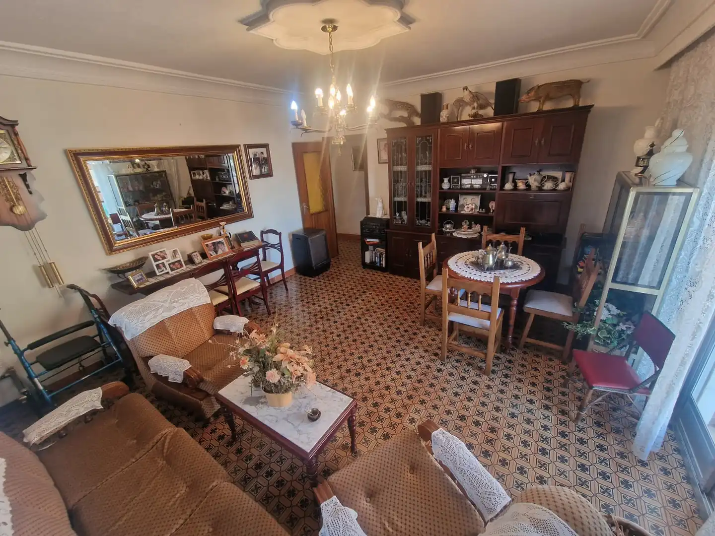 Living room of Flat for sale in Talavera de la Reina  with Terrace, Washing machine and Balcony