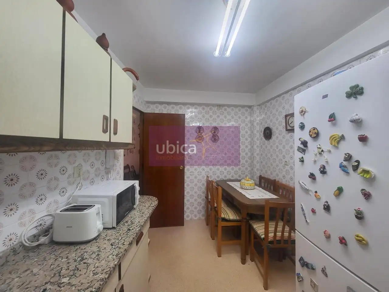 Kitchen of Flat for sale in Vigo   with Heating, Parquet flooring and Terrace