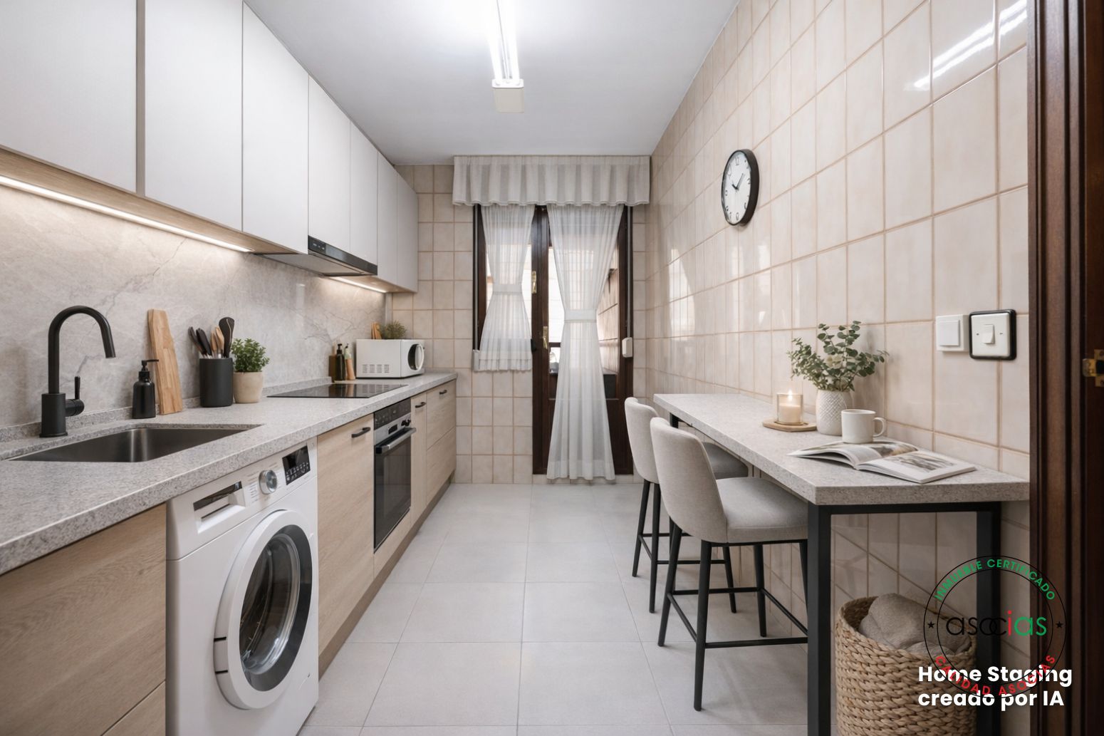 Cocina de Piso en venta en Gijón  con Calefacción, Parquet y Terraza