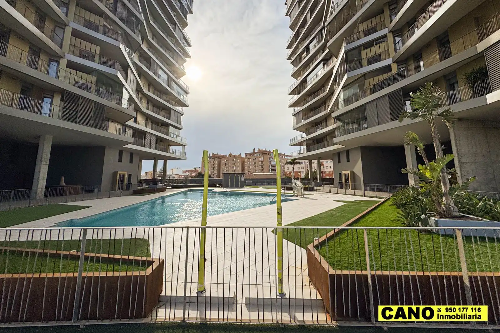 Swimming pool of Flat for sale in Almería  with Terrace, Storage room and Swimming Pool