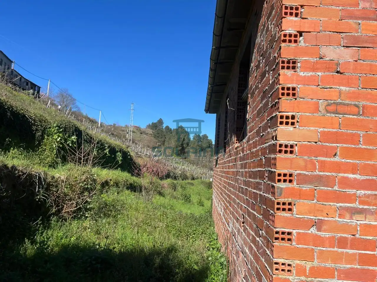 Vista exterior de Casa o chalet en venta en A Teixeira  con Jardín privado