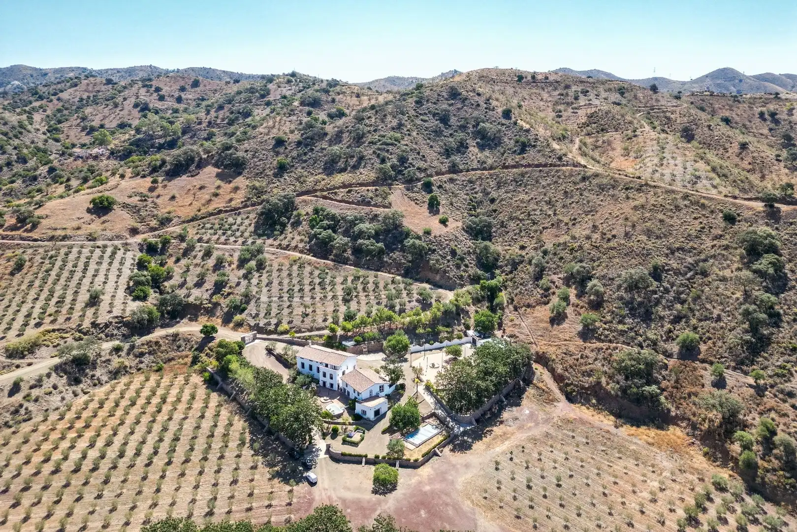 Jardí de Finca rústica en venda en Málaga amb Terrassa