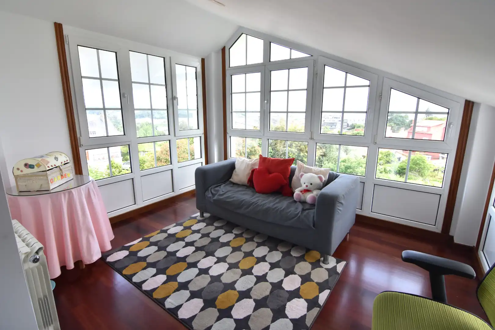 Living room of Houses for sale in Sada (A Coruña)  with Heating, Private garden and Parquet flooring