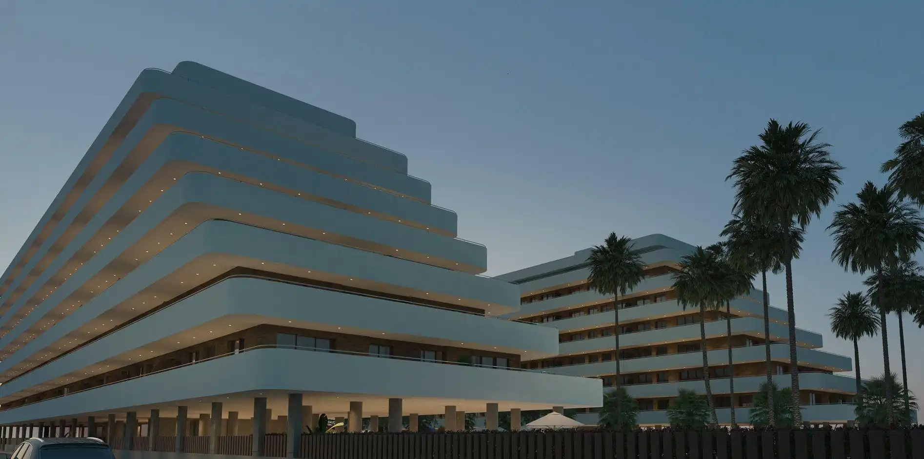 Vista exterior de Apartament en venda en Moncofa amb Aire condicionat, Jardí privat i Terrassa