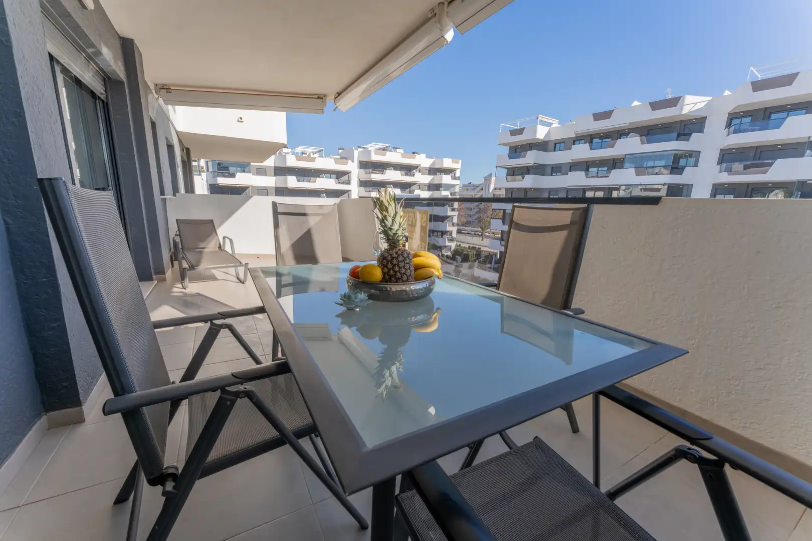 Terraza de Apartamento en venta en Elche / Elx con Calefacción, Terraza y Piscina