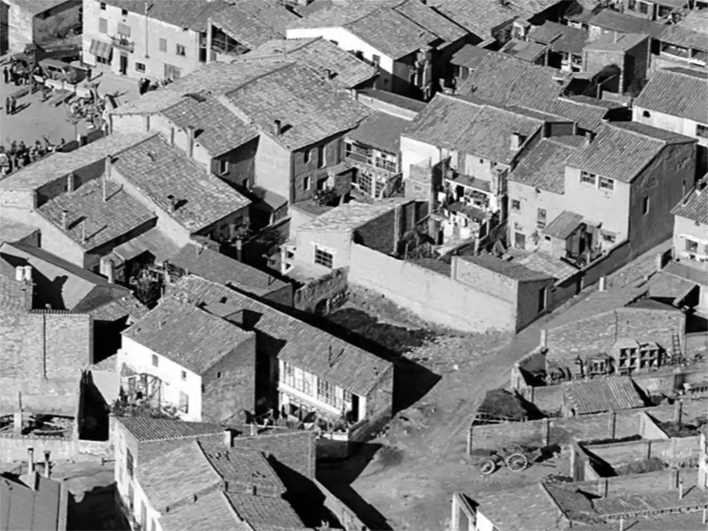 Vista exterior de Casa adosada en venda en Almacelles amb Balcó