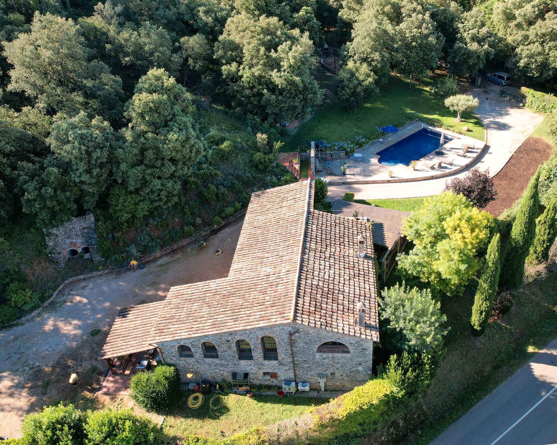 Garden of Country house for sale in Esponellà  with Air Conditioner, Heating and Private garden