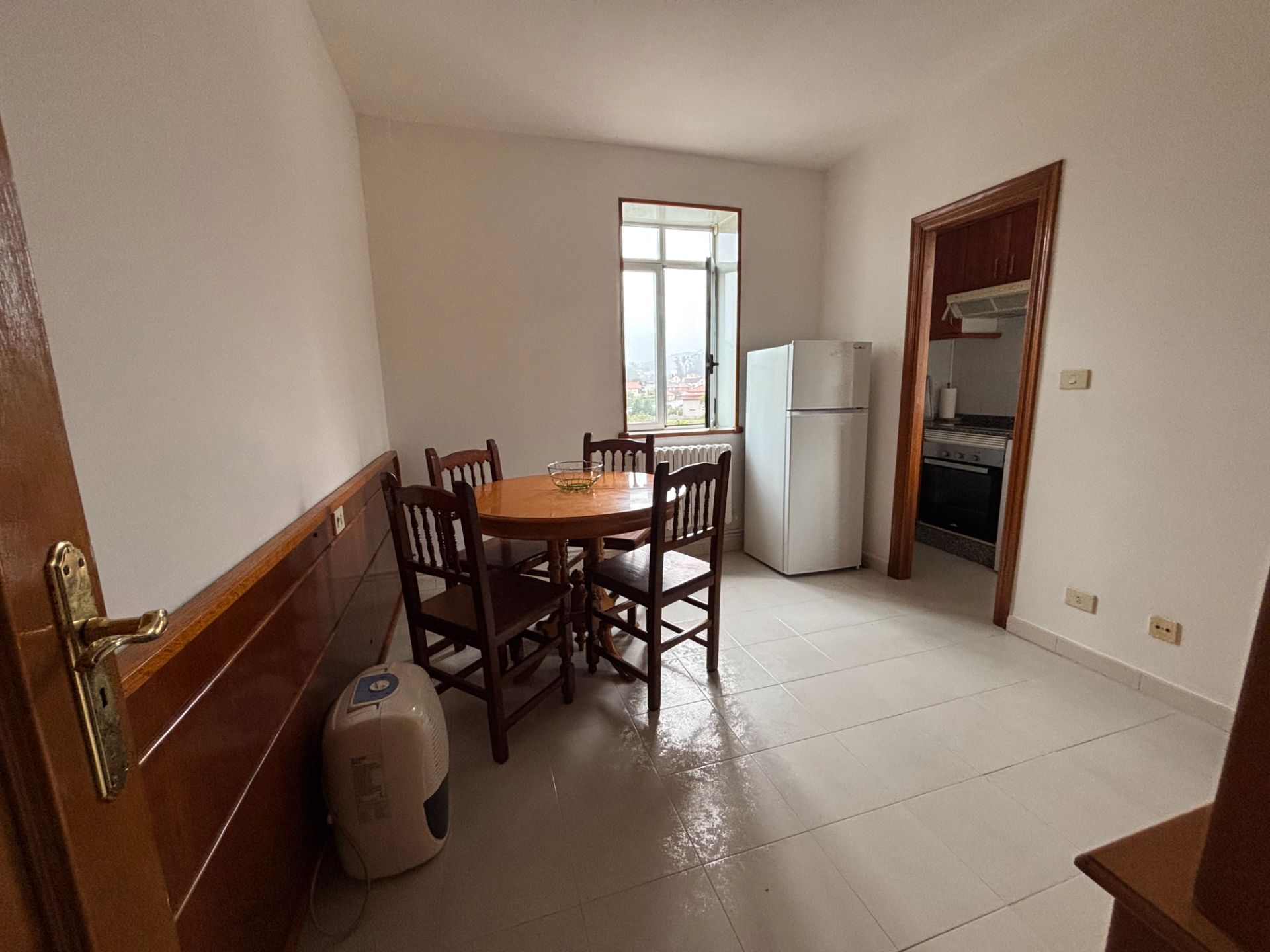 Dining room of Apartment to rent in Vilaboa  with Heating, Furnished and Oven