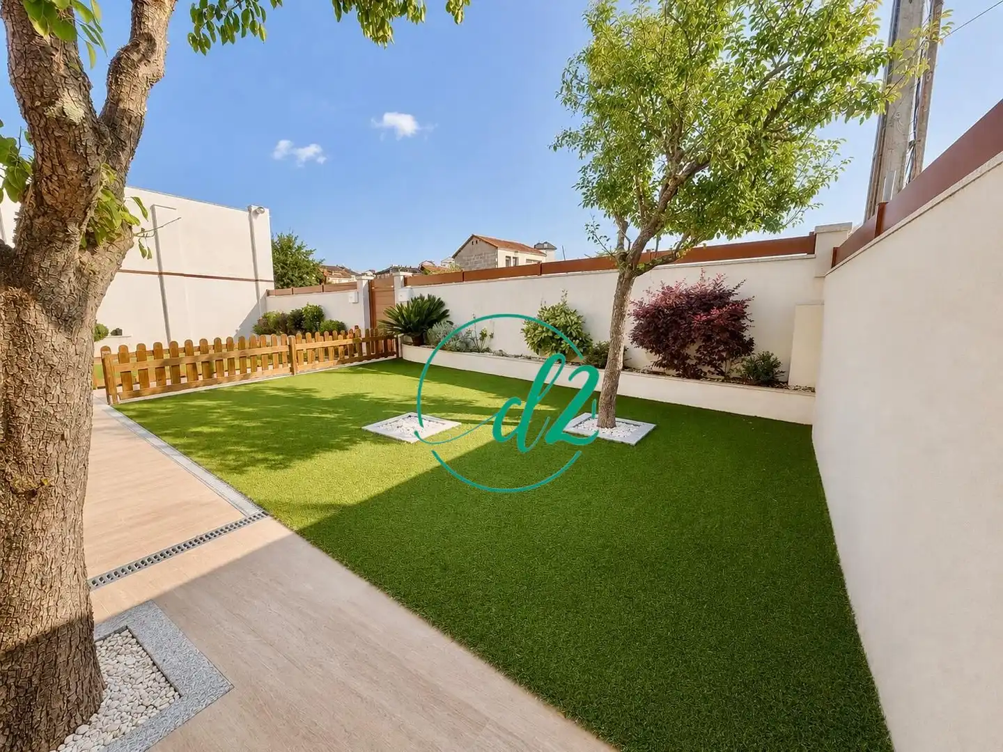 Garden of Houses for rent in Ourense Capital   with Heating, Storage room and Furnished