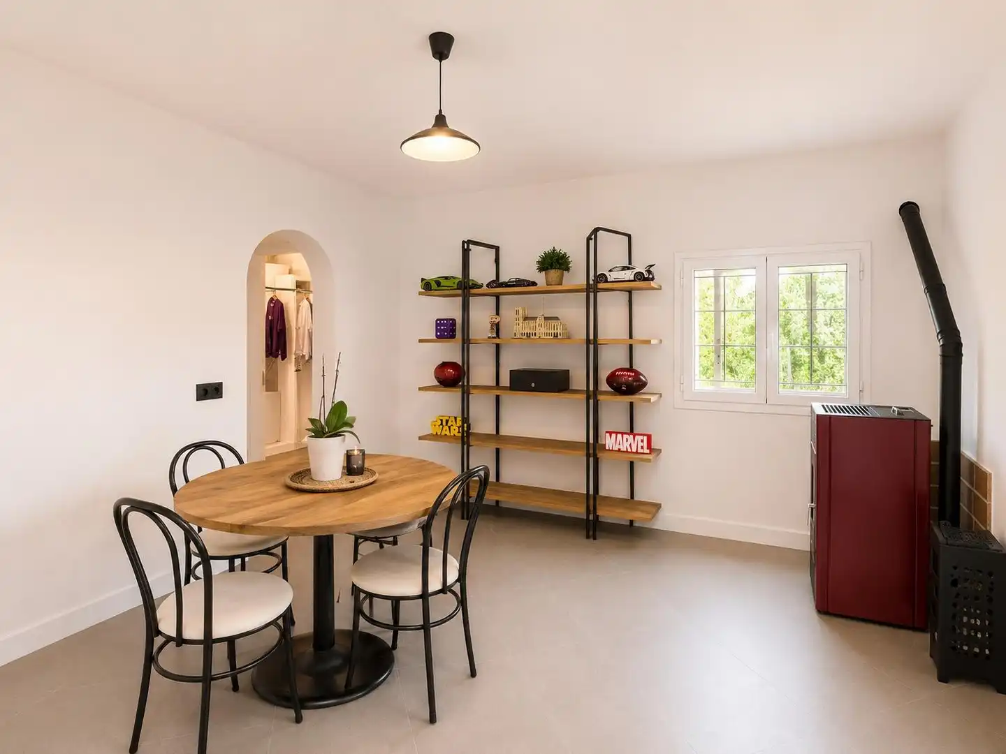 Comedor de Finca rústica en venta en Sant Joan con Aire acondicionado, Calefacción y Jardín privado