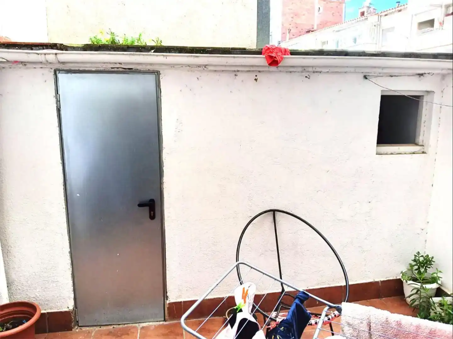 Terrassa de Pis en venda en Salt amb Aire condicionat, Parquet i Balcó