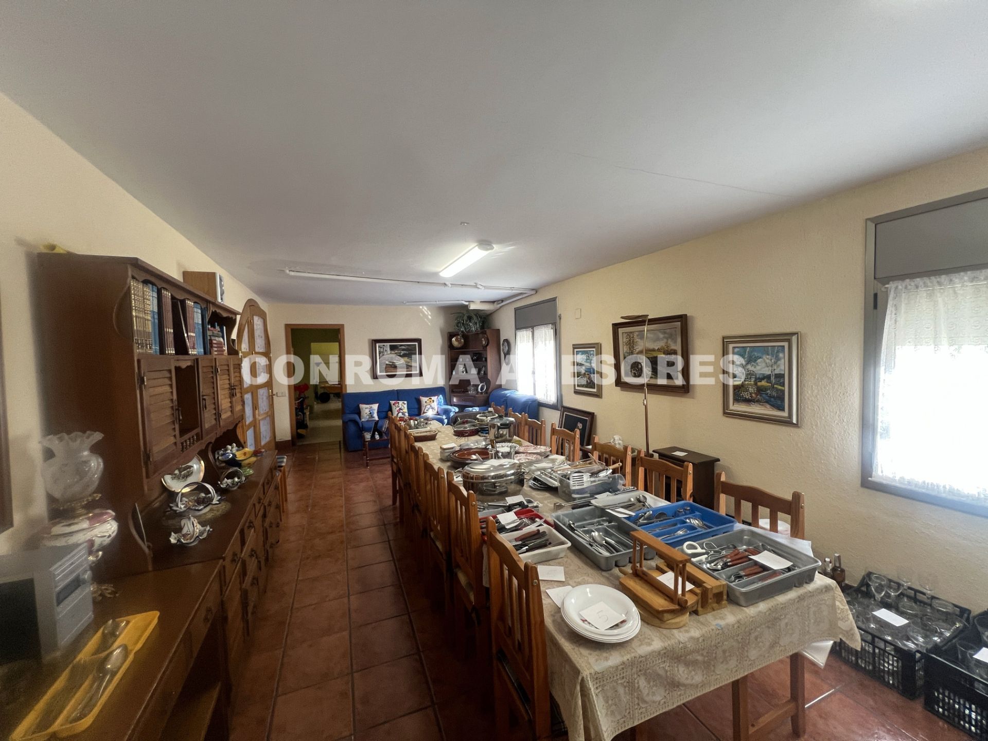 Menjador de Casa o xalet en venda en Maçanet de la Selva amb Calefacció, Jardí privat i Terrassa