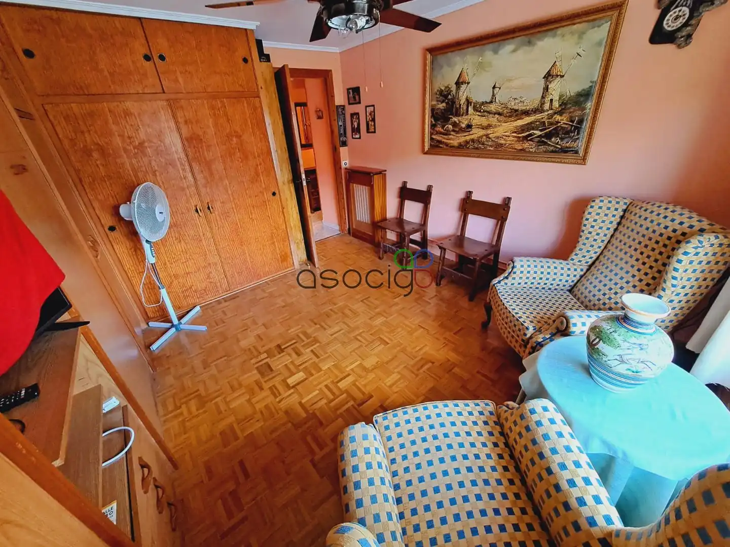 Bedroom of Flat for sale in Buendía  with Storage room