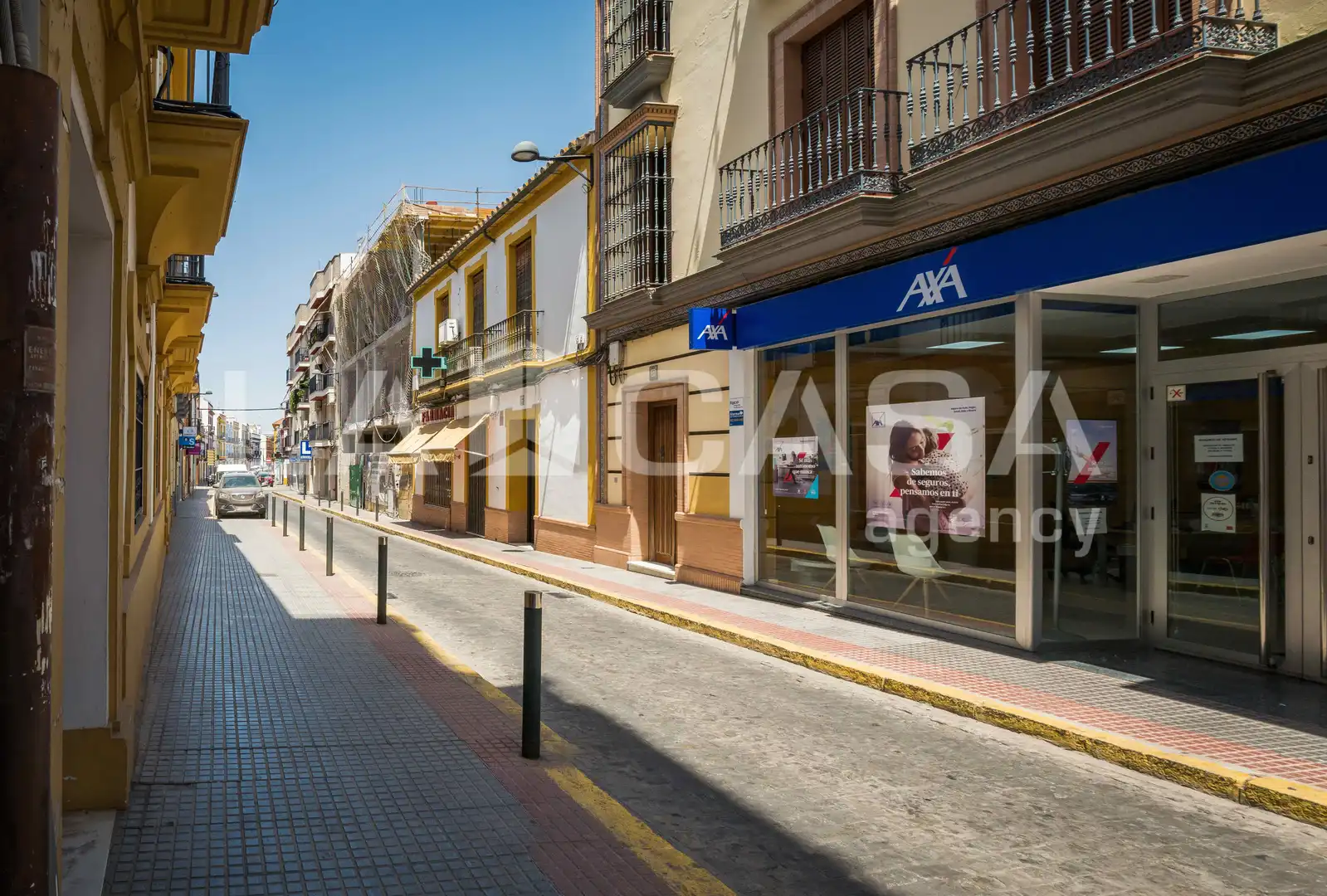 Vista exterior de Pis de lloguer en Dos Hermanas amb Aire condicionat, Terrassa i Moblat
