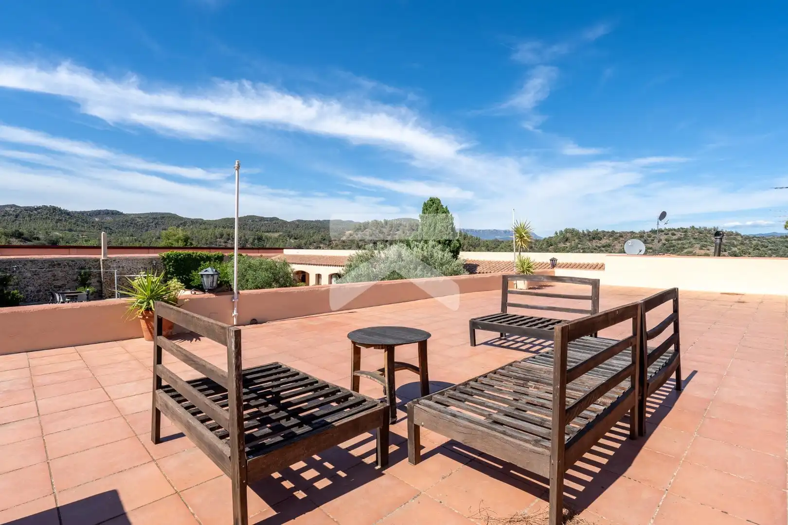 Terrassa de Finca rústica en venda en El Molar (Tarragona) amb Aire condicionat, Calefacció i Jardí privat