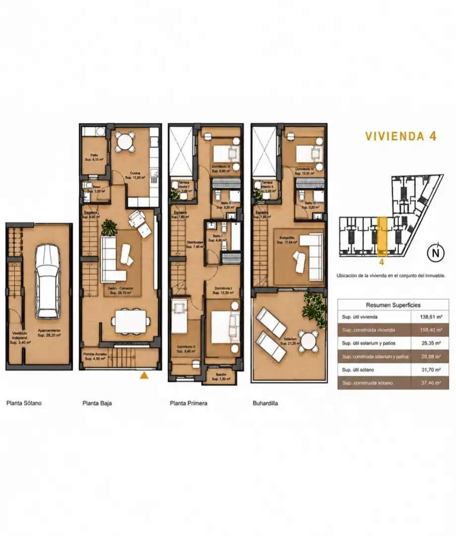 Dúplex en venta en Murcia