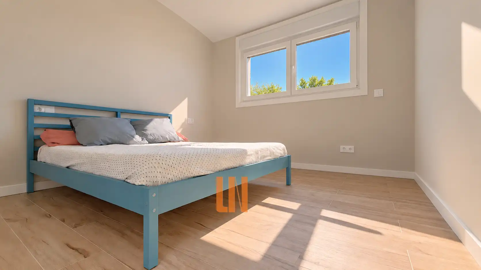 Schlafzimmer von Haus oder Chalet zum Verkauf in Oleiros mit Klimaanlage, Heizung und Privatgarten