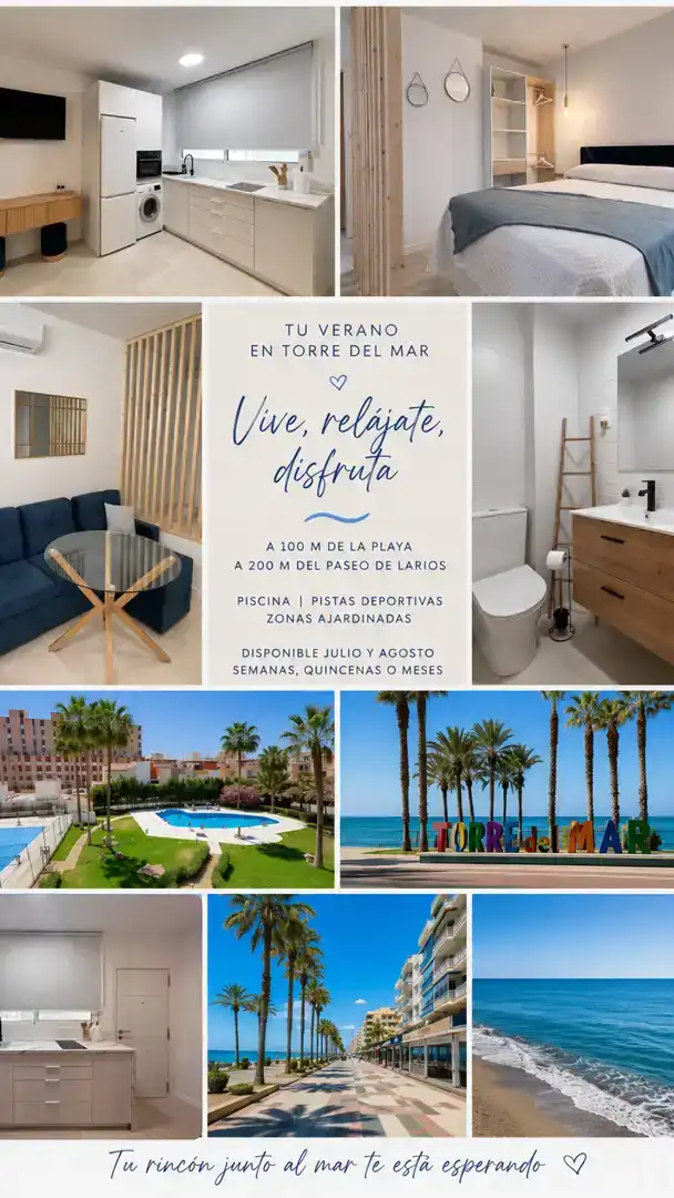 Vista exterior de Loft en venda en Vélez-Málaga amb Aire condicionat, Jardí privat i Piscina
