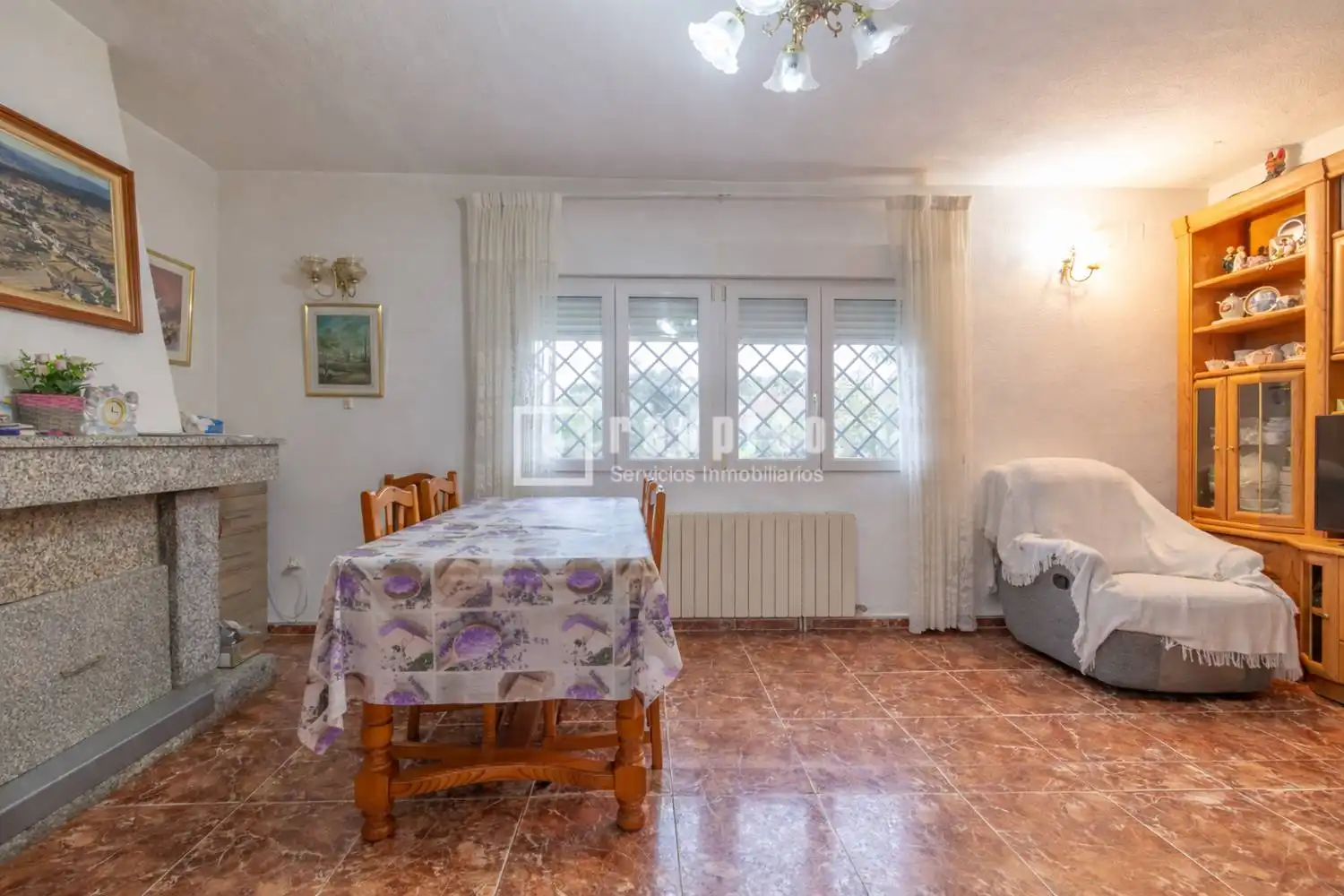 Dining room of Houses for sale in Villa del Prado  with Heating, Private garden and Terrace
