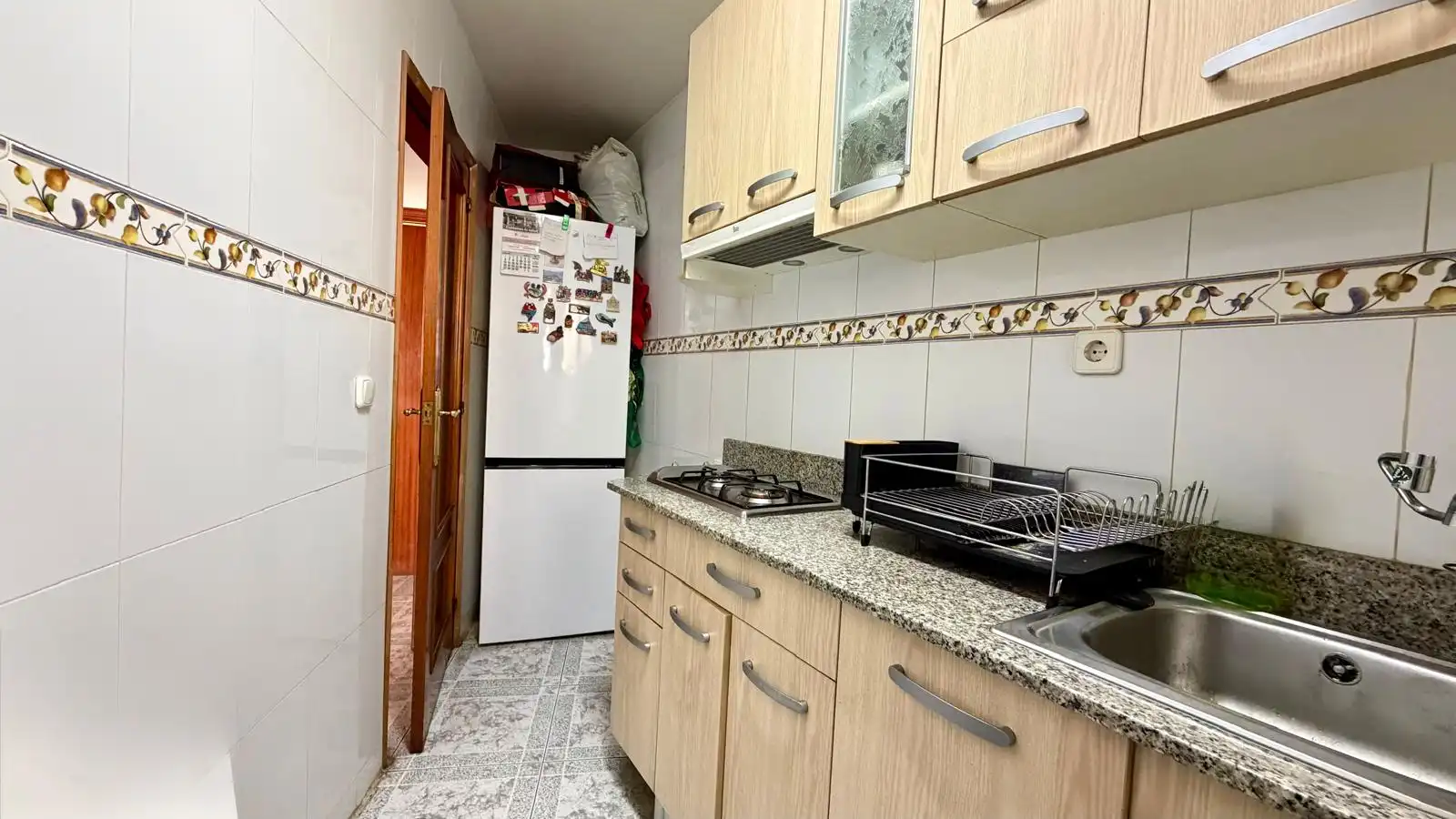 Kitchen of Flat for sale in Esplugues de Llobregat  with Heating, Terrace and Balcony
