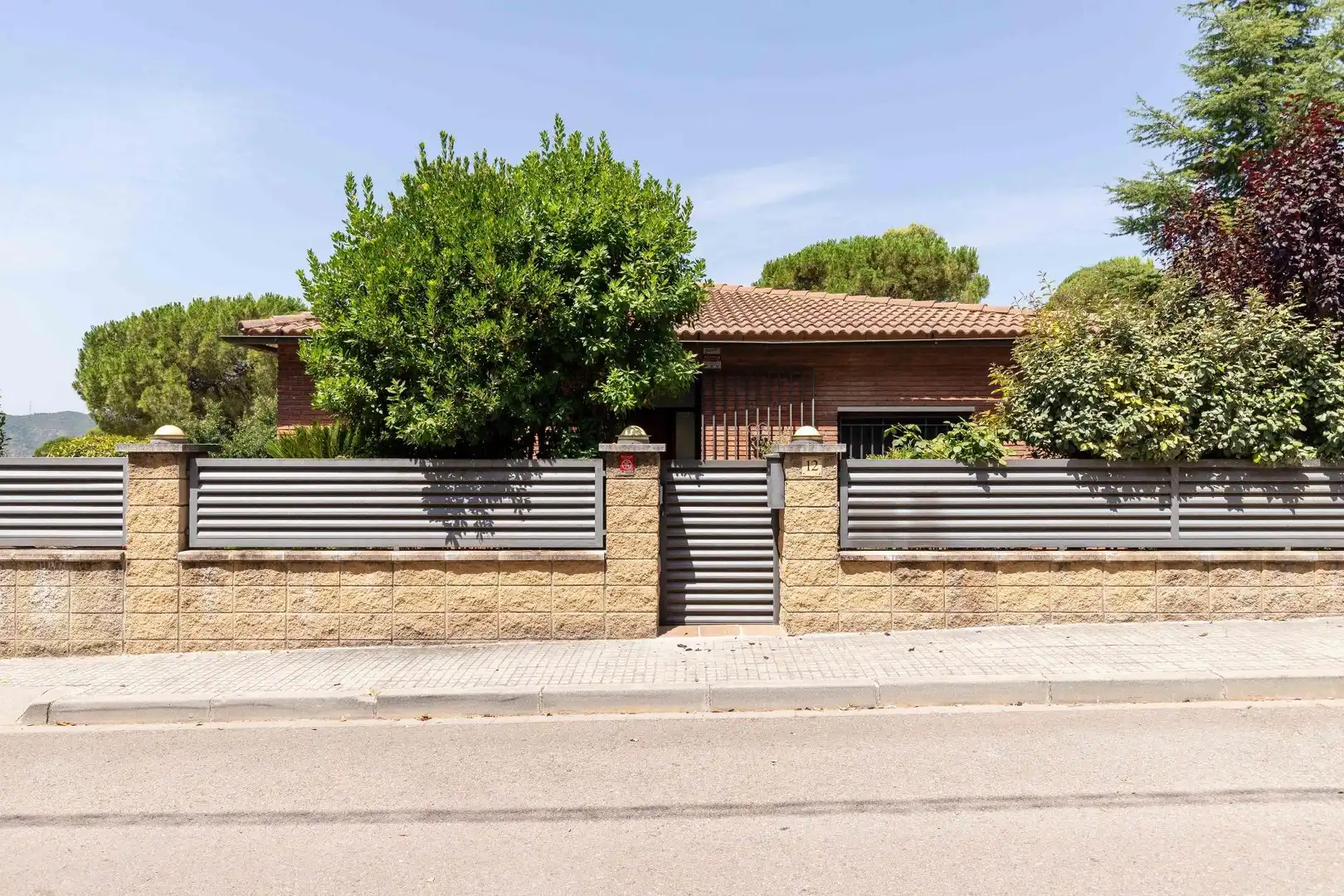 Vista exterior de Casa o chalet en venta en Vacarisses con Calefacción, Jardín privado y Terraza