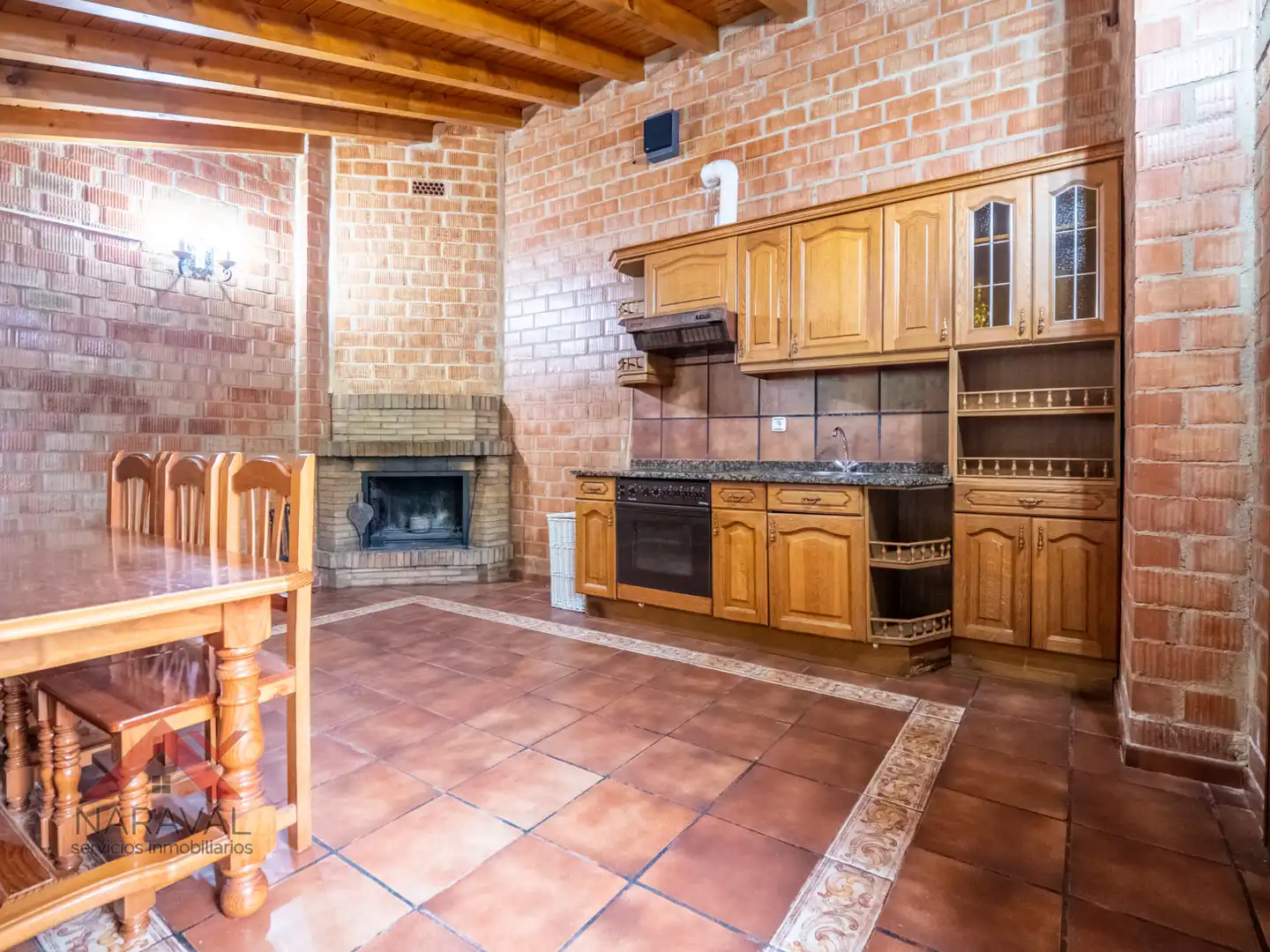 Cuina de Casa o xalet en venda en Zigoitia amb Calefacció, Jardí privat i Parquet