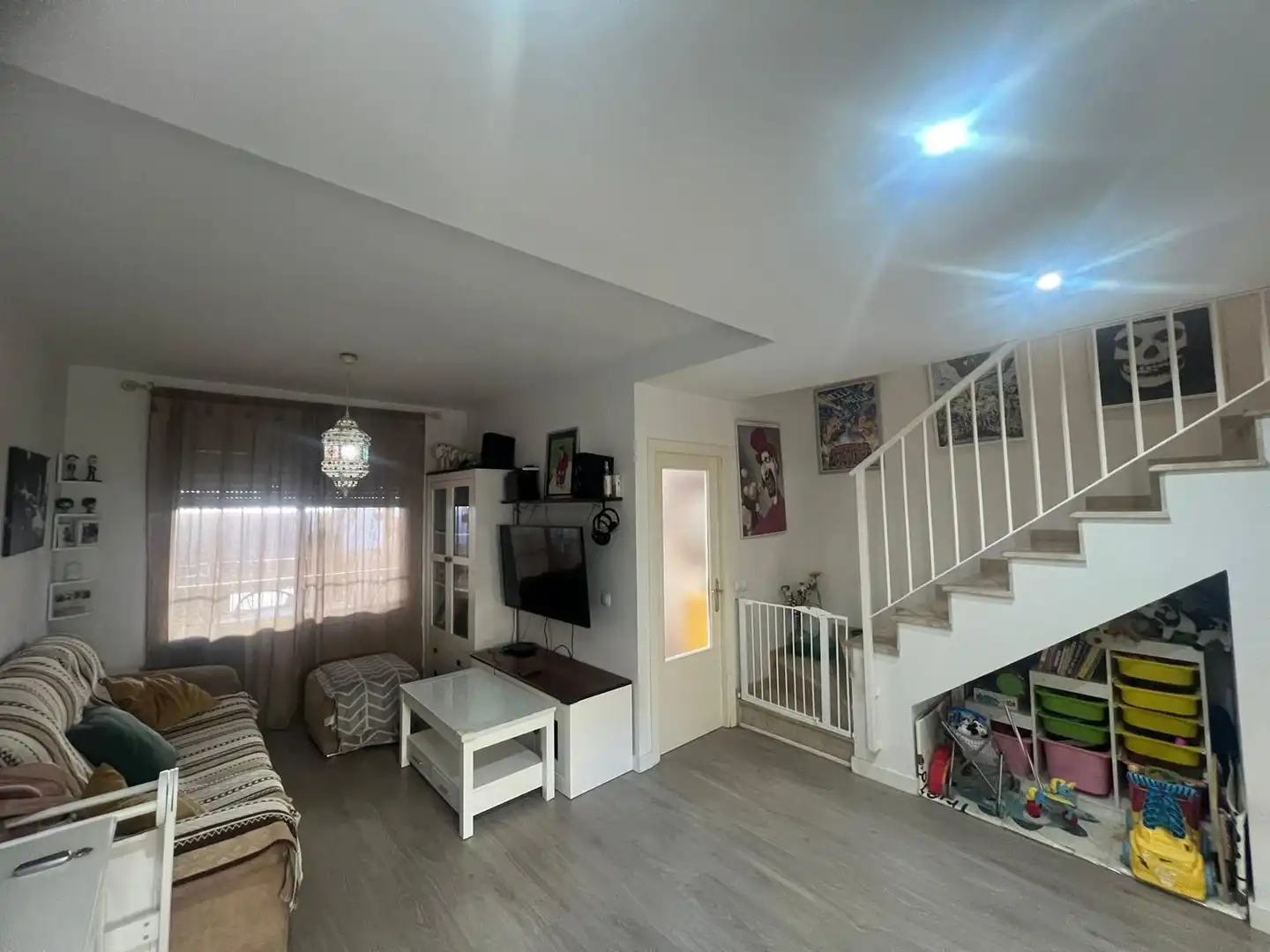 Sala de estar de Casa o chalet en venta en Jerez de la Frontera con Aire acondicionado, Jardín privado y Trastero