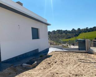 Exterior view of Single-family semi-detached for sale in Villamantilla  with Air Conditioner, Heating and Private garden
