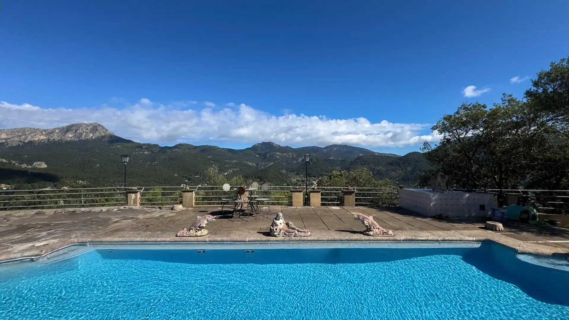 Swimming pool of Country homes for sale in Puigpunyent  with Heating, Private garden and Terrace