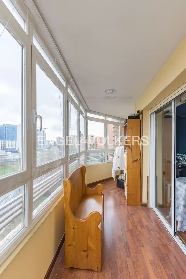 Balcony of Flat for sale in Madrid  with Heating, Storage room and Furnished