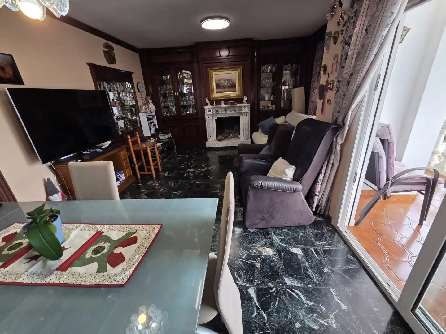 Comedor de Casa o chalet en venta en Málaga con Jardín privado, Terraza y Piscina