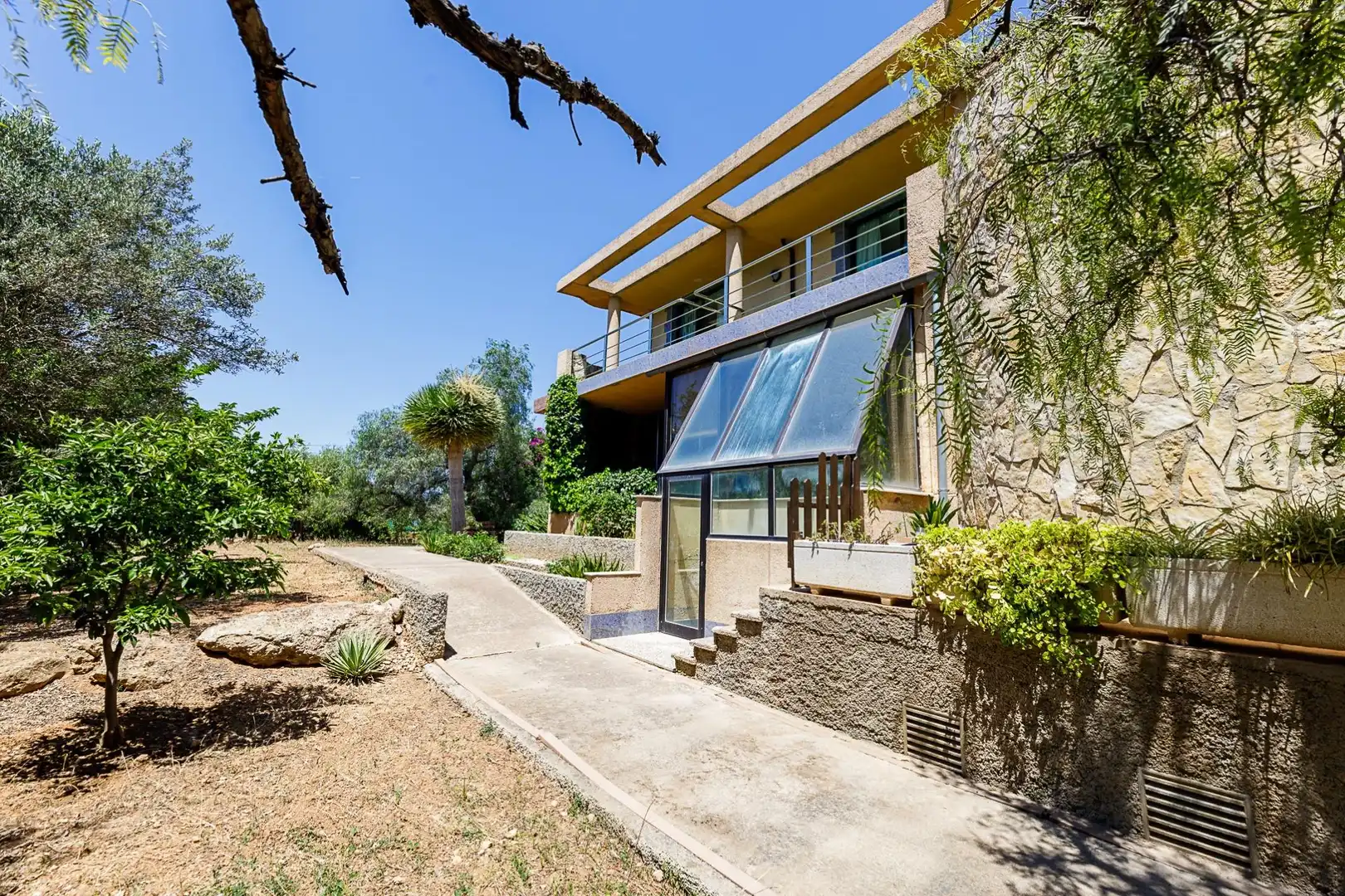 Vista exterior de Casa o xalet en venda en Marratxí amb Aire condicionat, Calefacció i Jardí privat