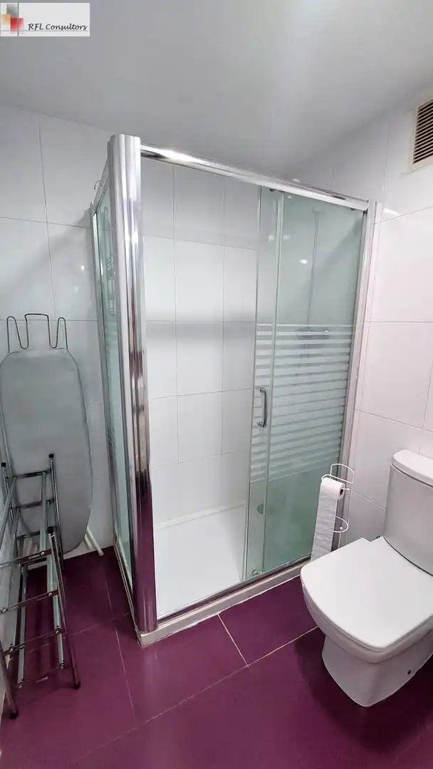Baño de Apartamento de alquiler en Torreblanca con Jardín privado, Terraza y Amueblado