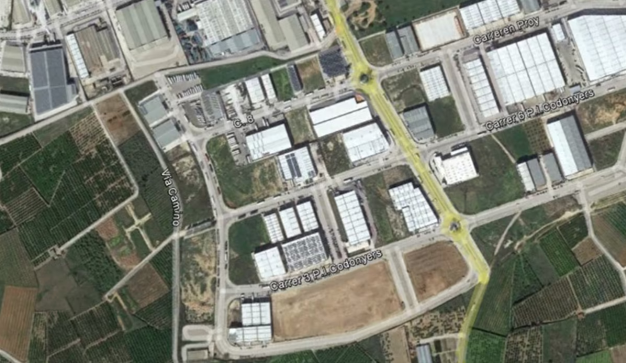 Terreno industrial en venta en Calle 6