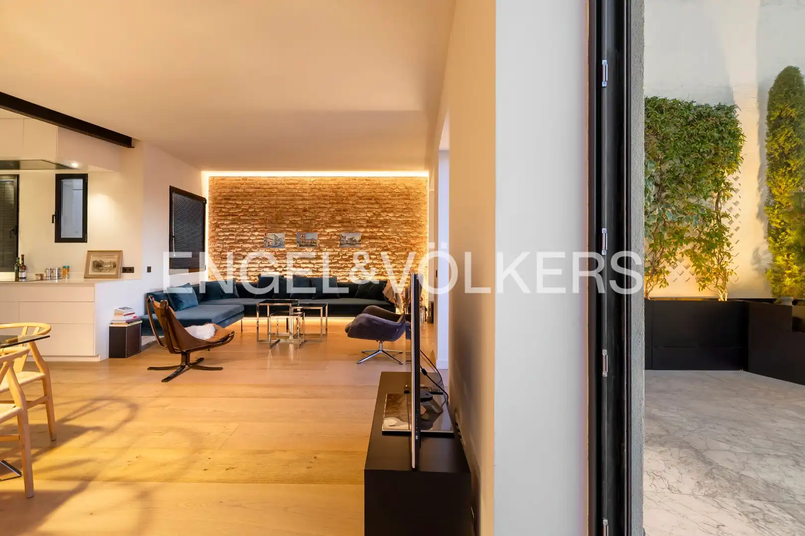 Sala d'estar de Àtic en venda en Madrid amb Aire condicionat, Calefacció i Terrassa