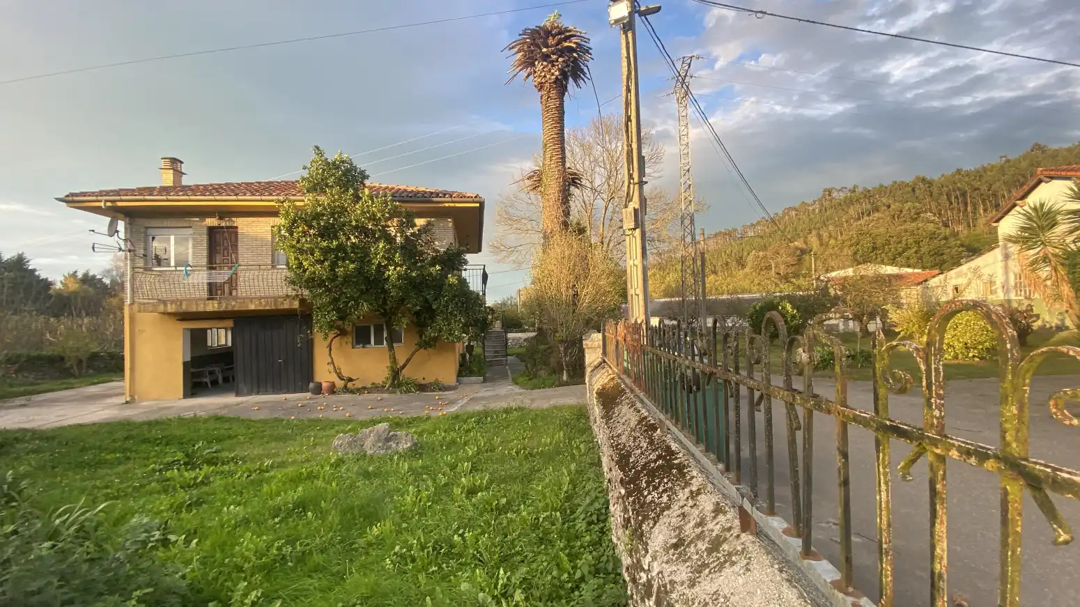 Vista exterior de Casa o chalet en venta en Hazas de Cesto con Jardín privado, Trastero y Amueblado