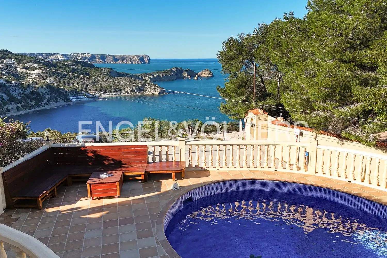 Piscina de Casa o chalet en venta en Jávea / Xàbia con Aire acondicionado, Calefacción y Jardín privado