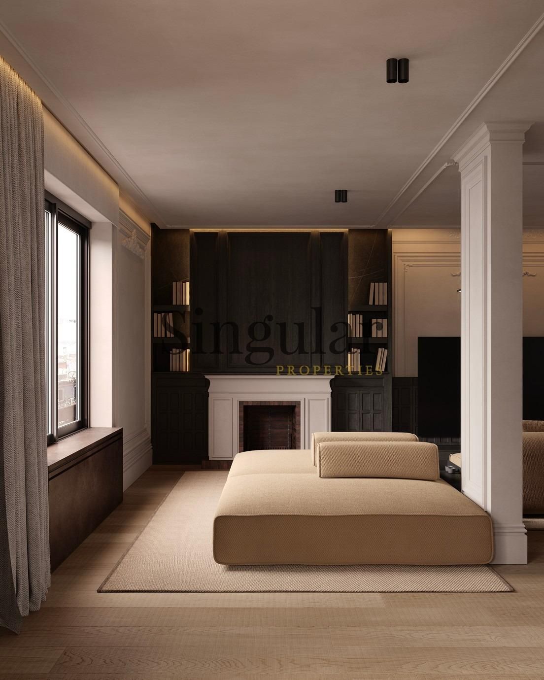 Living room of Flat for sale in  Barcelona Capital  with Heating, Terrace and Balcony