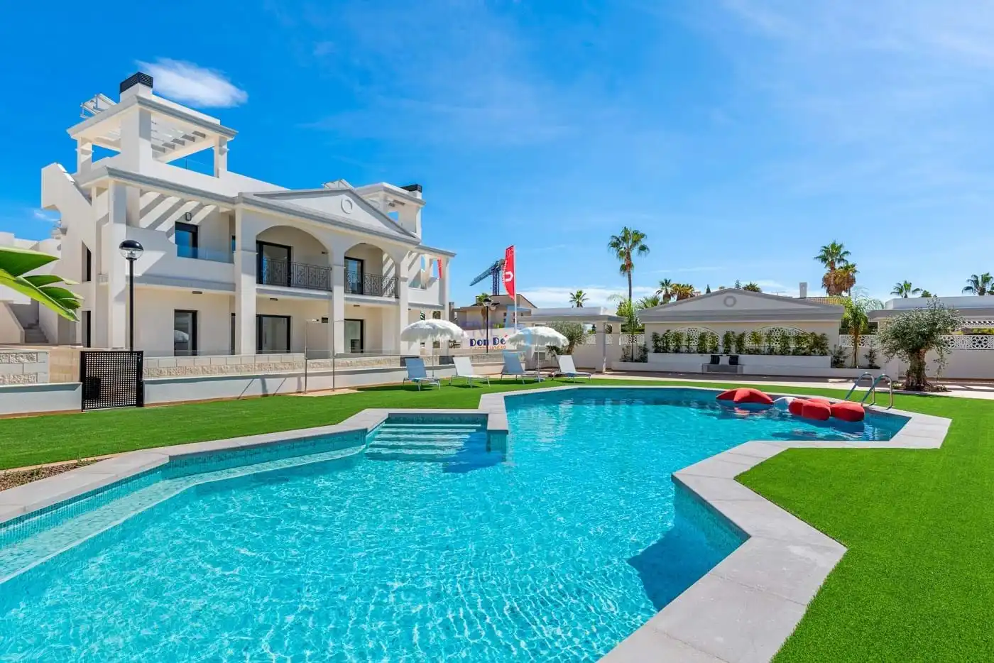 Swimming pool of Flat for sale in Rojales  with Swimming Pool