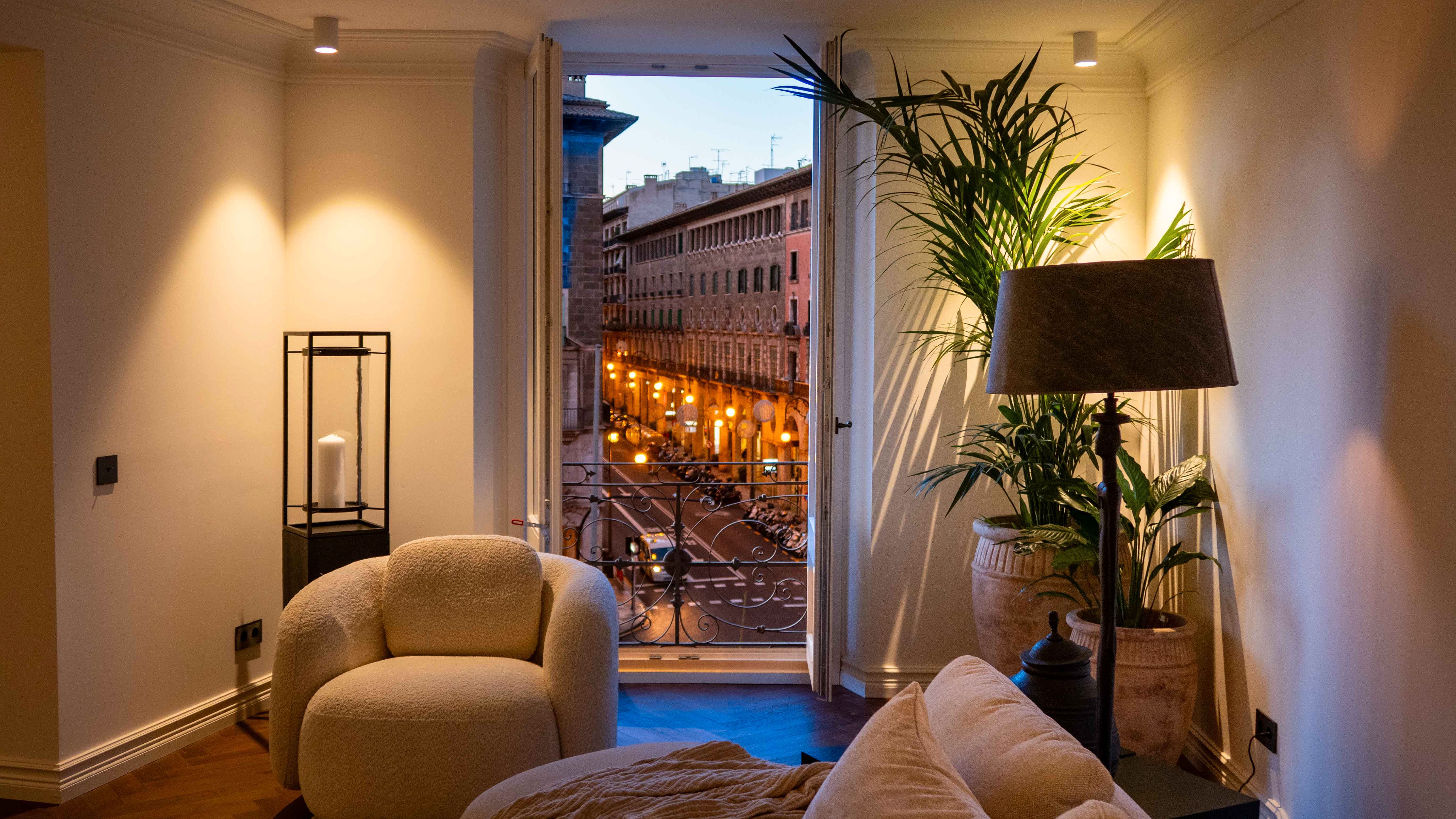 Sala d'estar de Apartament en venda en  Palma de Mallorca amb Moblat