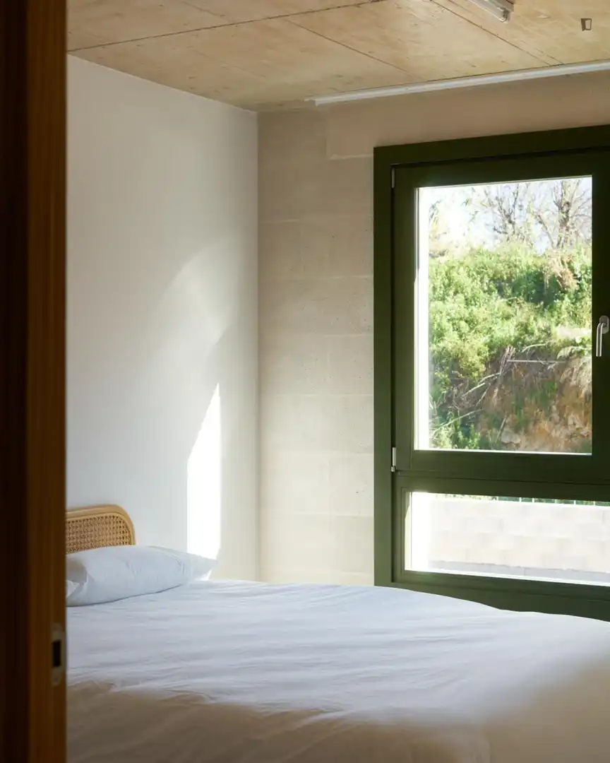 Bedroom of Apartments for rent in Barcelona  with Air Conditioner, Heating and Furnished