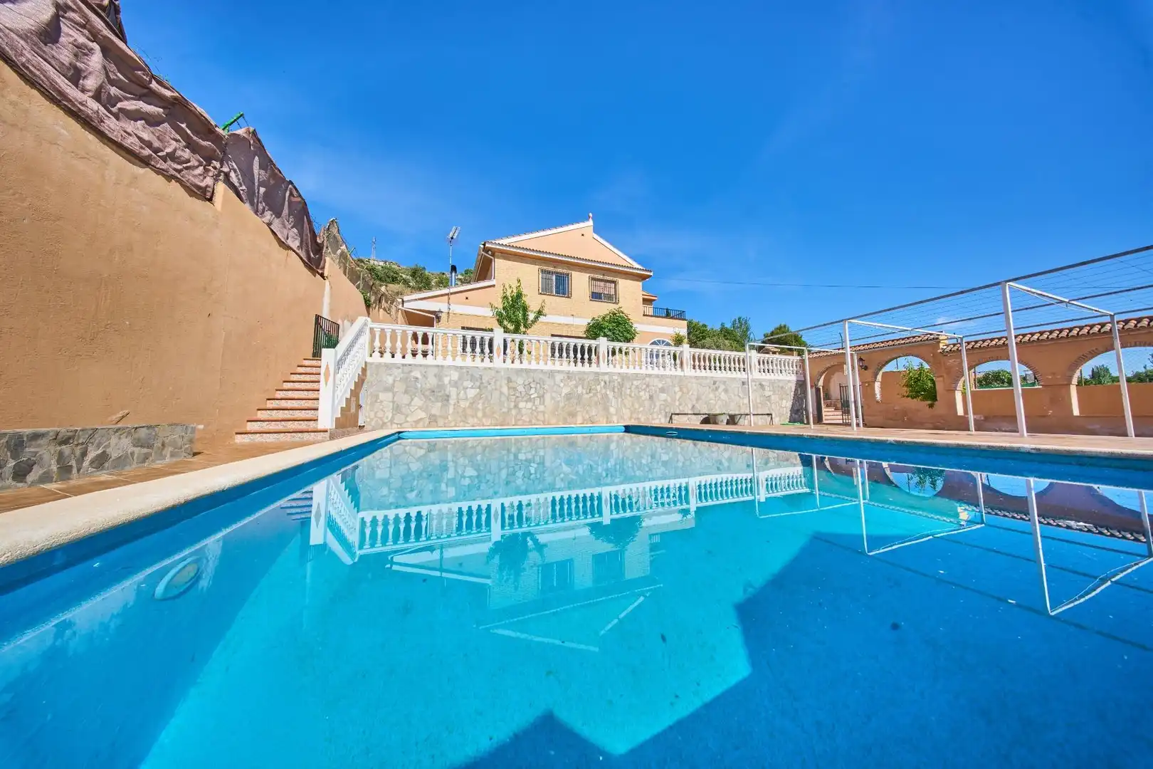 Piscina de Casa o chalet en venta en Nívar con Jardín privado, Terraza y Trastero
