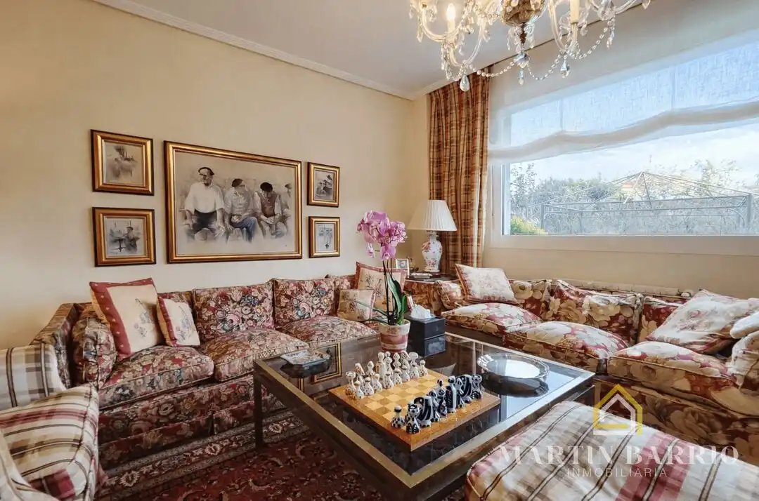 Sala de estar de Piso en venta en Getxo  con Aire acondicionado, Calefacción y Jardín privado