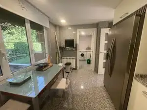 Cocina de Casa o chalet en venta en Zuera con Aire acondicionado, Calefacción y Jardín privado