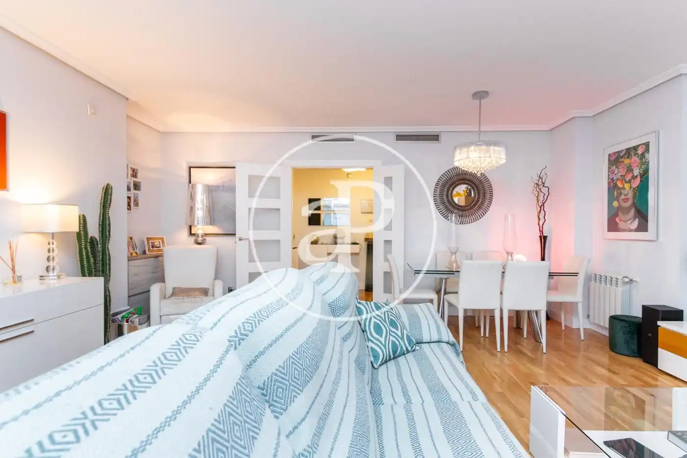 Außenansicht von Wohnung zur Miete in Pozuelo de Alarcón mit Klimaanlage, Heizung und Privatgarten