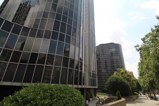 Exterior view of Garage to rent in  Barcelona Capital