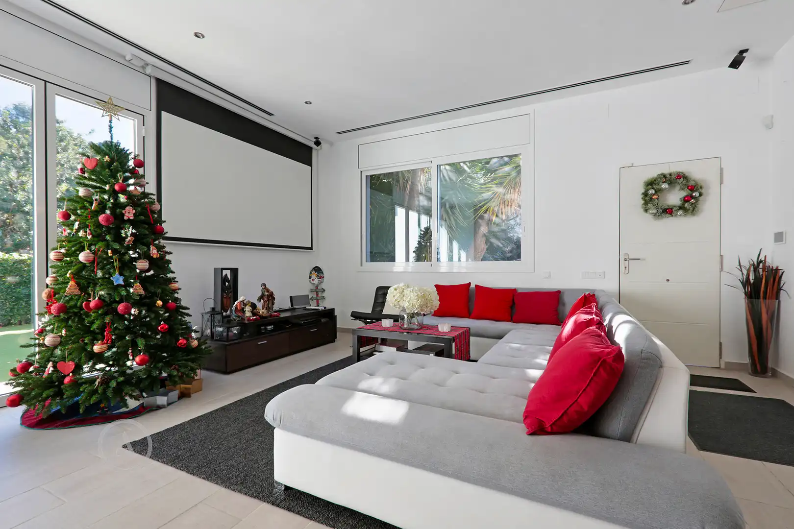 Sala de estar de Casa o chalet en venta en Castelldefels con Aire acondicionado, Jardín privado y Terraza